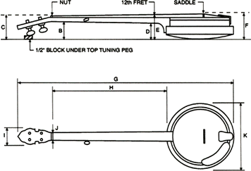 banjo drawings for Calton case ordering