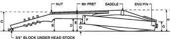 mandolin drawing for  measurements - side view
