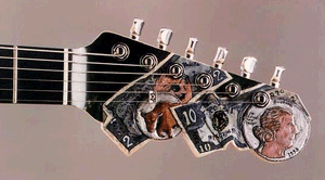 Headstock for Bar Fly Guitar