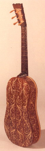 17th century style guitar